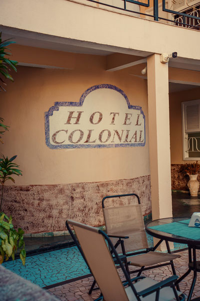 Fachada do Hotel